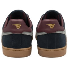 Gola Sneaker Equipe II Suede-Leder 2025 navyblau/zementgrau/burgundrot Herren