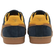 Gola Sneaker Equipe II Suede-Leder navyblau/braun/gelb Herren