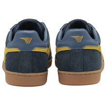 Gola Sneaker Equipe II Suede-Leder 2025 navyblau/sonnengelb/hellblau Herren