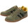 Gola Sneaker Equipe II Suede-Leder khakigrün/navyblau/gelb Herren