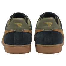 Gola Sneaker Equipe II Suede-Leder navyblau/braun/khakigrün Herren