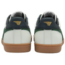 Gola Sneaker Equipe II Leder weiss/grün/navyblau Herren