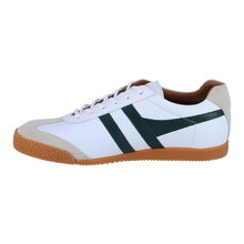 Gola Sneaker Harrier Elite 2 - Wyprodukowano w Anglii - biały/ciemnozielony męski