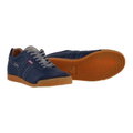 Gola Sneaker Harrier Leder Windsor - Made in England - navyblau Herren