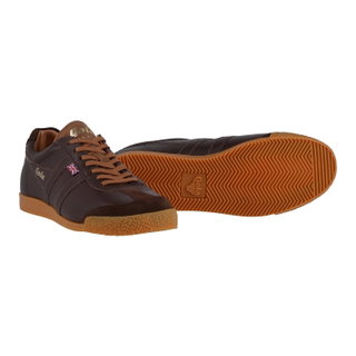Gola Sneaker Harrier Leder Windsor - Made in England - braun Herren
