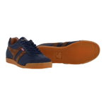 Gola Sneaker Harrier Mayfair - Made in England - navyblau/braun Herren