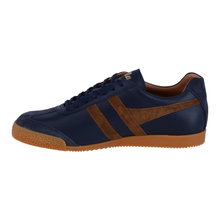 Gola Sneaker Harrier Mayfair - Made in England - navyblau/braun Herren