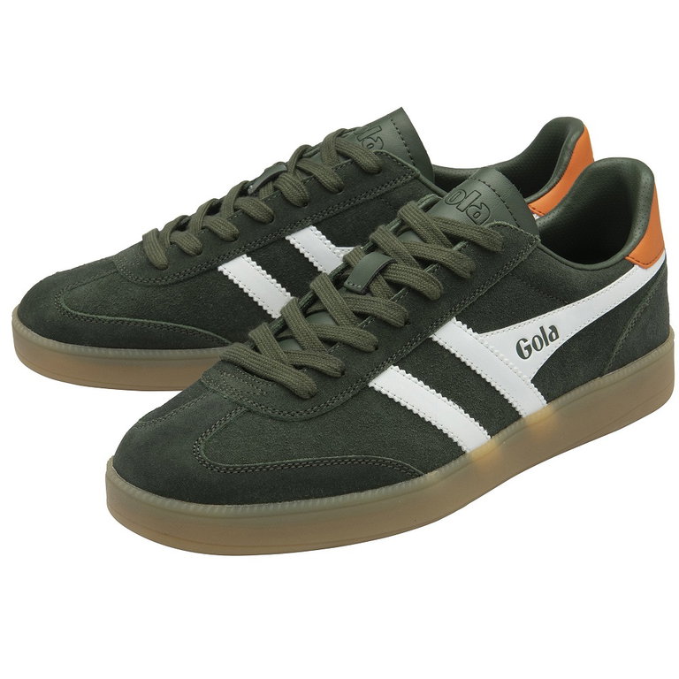 Gola Sneaker Viper (Wildleder) khakigrün/weiss/orange Herren