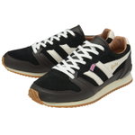 Gola Sneaker Trophy Oxford - Made in England - schwarz/braun/weiss Herren