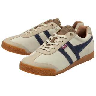 Gola Sneaker Harrier Cambridge - Made in England - beige/navyblau Herren