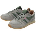 Gola Sneaker Trophy Cambridge 2025 - Made in England - zementgrau/immergrün Herren