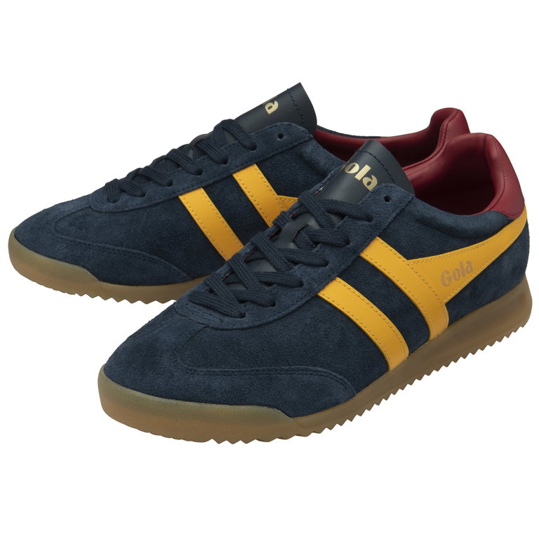 Gola Sneaker Torpedo Wildleder navyblau/sonnengelb/dunkelrot Herren