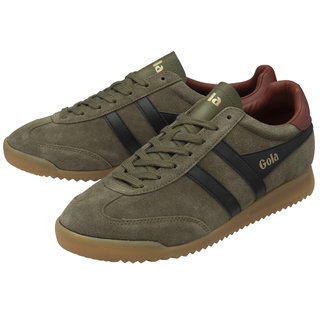 Gola Sneaker Torpedo Wildleder khakigrün/schwarz/rostrot Herren