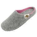 Gumbies Hausschuhe Slipper grau/pink Damen