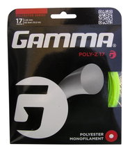 Gamma Poly-Z neongelb Tennissaite
