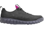 Ganter Sneaker Evo Merinowolle (Merino-Walkloden für guten Klimakomfort) schwarz/grau/pink Damen