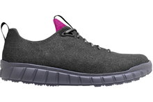 Ganter Sneaker Evo Merinowolle (Merino-Walkloden für guten Klimakomfort) schwarz/grau/pink Damen