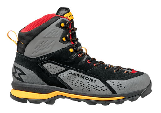 Garmont Wander-Trekkingschuhe Cima WP (Veloursleder, wasserdicht) schwarz/grau Herren