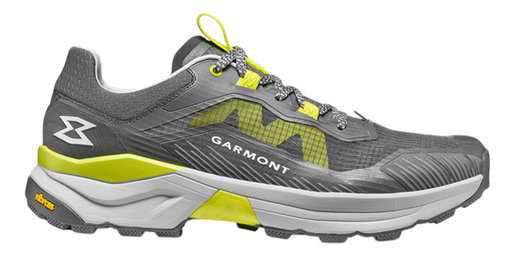 Garmont Trekking-Wanderschuhe 9.81 Engage (Speed-Hiking) stahlgrau/lime Herren