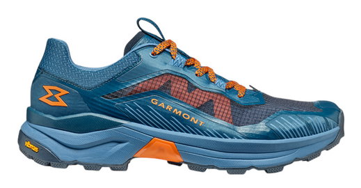 Garmont Trekking-Wanderschuhe 9.81 Engage (Speed-Hiking) blau/orange Herren