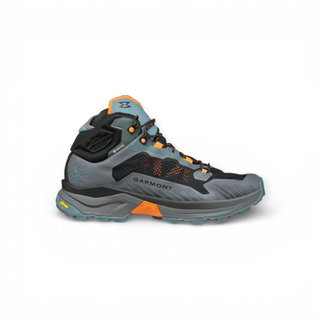 Buty trekkingowe Garmont Nexus Mid GTX (system szybkiego sznurowania, wodoodporne) szare/niebieskie męskie