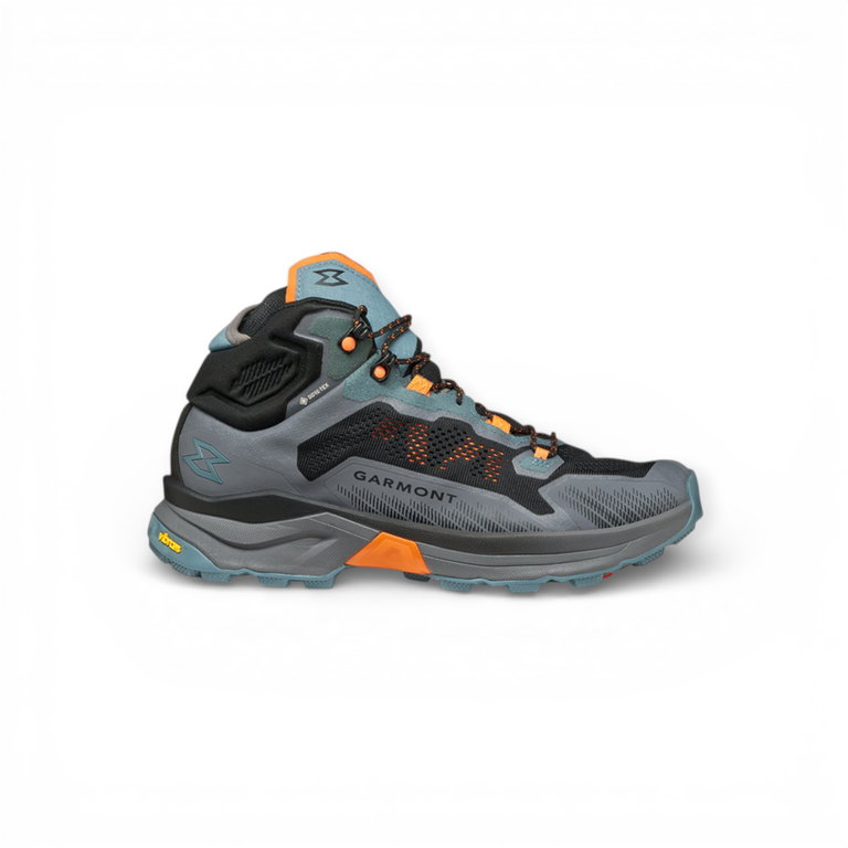 Garmont Wanderschuhe Nexus Mid GTX (Schnellschnürsystem, wasserdicht) grau/blau Herren