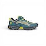 Garmont Wanderschuhe Nexus (Schnellschnürsystem, atmungsaktiv) blau/hellbraun/gelb Herren