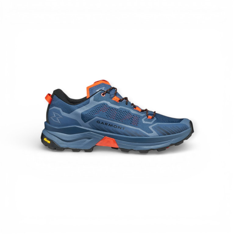 Garmont Wanderschuhe Nexus (Schnellschnürsystem, atmungsaktiv) dunkelblau/rot Herren