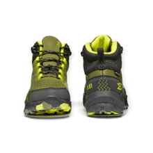 Garmont Wanderschuhe Pulse MID WP (Schnellschnürsystem, wasserdicht) olivgrün/schwarz Jungen