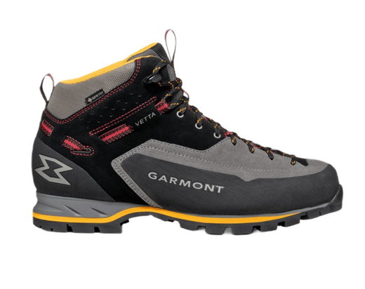 Garmont Wanderschuhe Vetta Evo GTX (Veloursleder, Zustieg, wasserdicht) schwarz/grau Herren