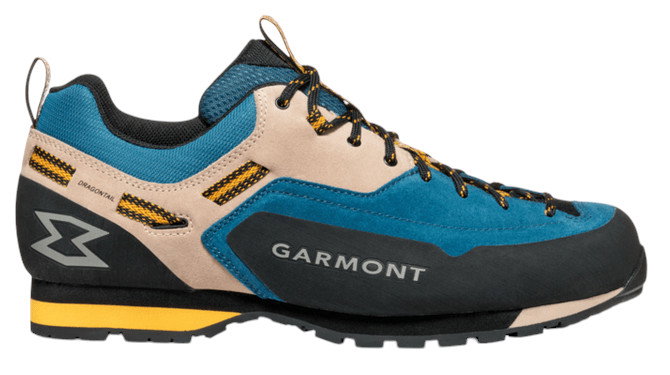 Garmont Wanderschuhe Dragontail LT Evo (Veloursleder, Zustieg) blau/beige Herren