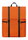 Gaston Luga Alltags-Rucksack Spläsh 2.0 (wasserdicht) orange - 14 Liter
