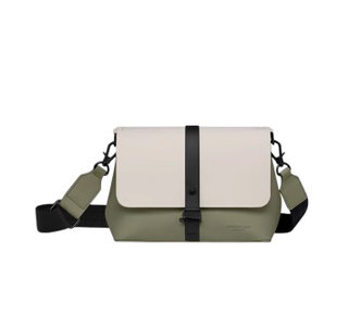 Gaston Luga Umhängetasche Spläsh Crossbody Bag (wasserdicht) - sagegrün/cream