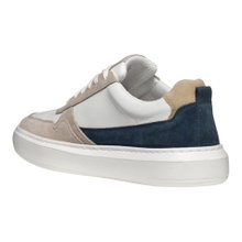 Geox Sneaker Deiven (Veloursleder) 2026 weiss/navy/beige Herren