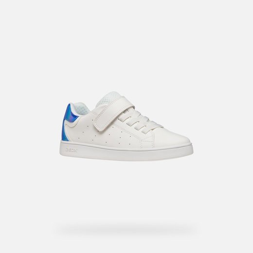 Geox Sneaker Eclyper weiss/blau Mädchen