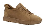 Geox Sneaker Flextride Plus (suede/textile) mud brown ladies