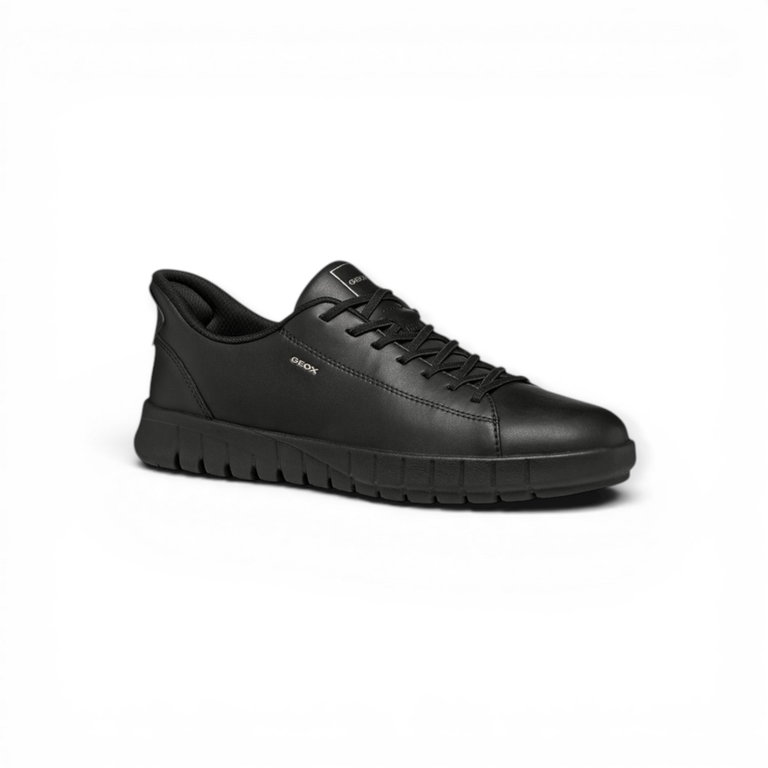 Geox Sneaker Flextride Plus (Leder) 2026 schwarz Herren
