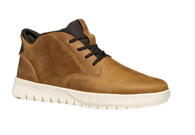Geox Sneaker Flextride Plus Mid (Leder) braun Herren