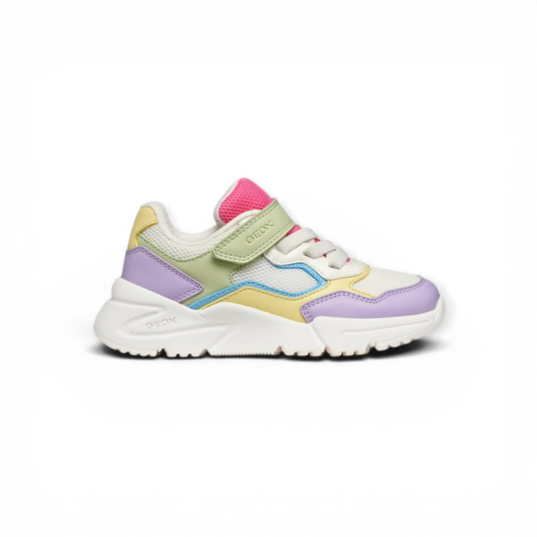 Geox Sneaker Loftus weiss/bunt Mädchen
