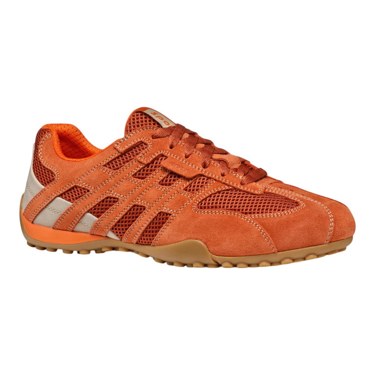 Geox Sneaker Snake Original A (skóra zamszowa/synteza) 2026 pomarańczowy męski