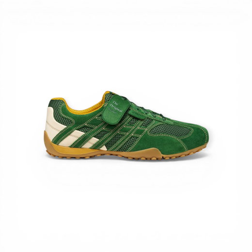 Geox Sneaker Snake Original A (Veloursleder/Synthetik) 2026 grün Herren