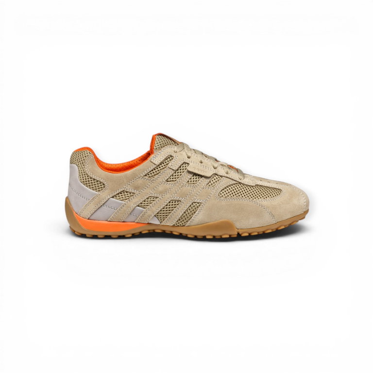 Geox Sneaker Snake Original A (Veloursleder/Synthetik) 2026 beige Herren