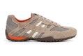 Geox Sneaker Męski Snake (Skóra zamszowa/tekstylia) beżowy Herren