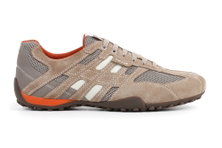 Geox Sneaker Uomo Snake (Veloursleder/Textil) beige Herren