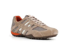 Geox Sneaker Uomo Snake (Veloursleder/Textil) beige Herren