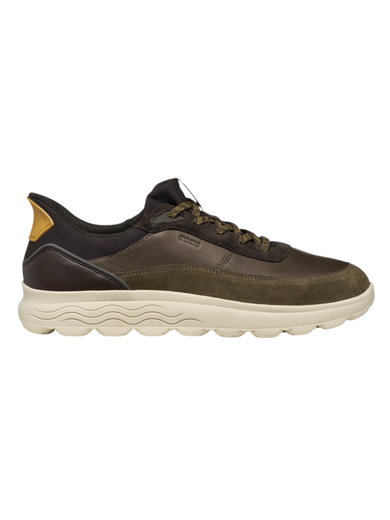 Geox Sneaker Spherica Plus A (Leder) militarygrün/braun Herren