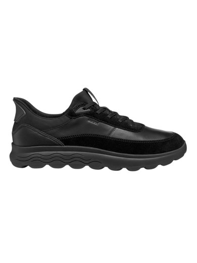 Geox Sneaker Spherica Plus A (Leder) schwarz Herren