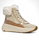 Geox Winterschuhe Diamanta B (Leder, mit seitlichen Reissverschluss) taupebraun/beige Damen
