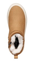 Geox Stiefelette Laquinny A (Veloursleder, warmes Innenfutter) hellbraun Kleinkinder Mädchen