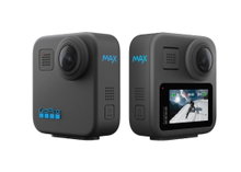 GoPro Kamera MAX 2025 - 3 Kameras in einer, 360°-Funktion, wasserdichtes Design - schwarz